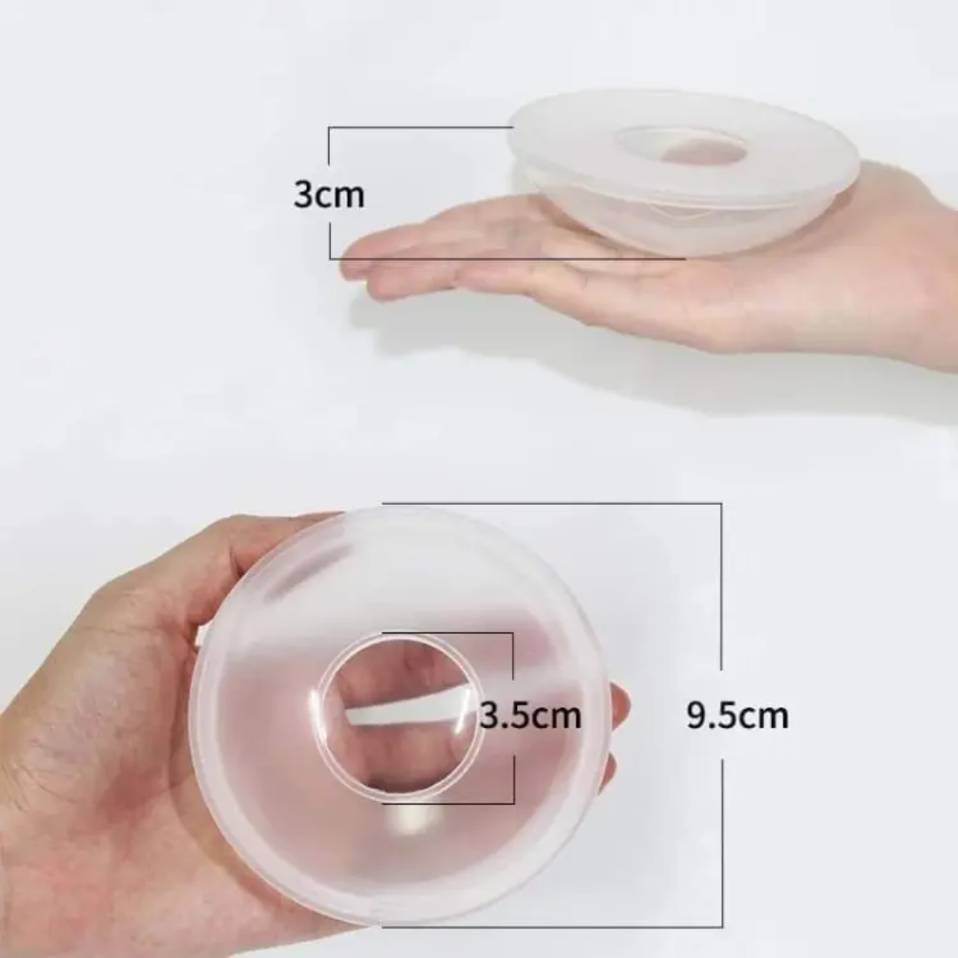 1 Pcs Silicone Wearable Breast Milk Collector ( Without Box )